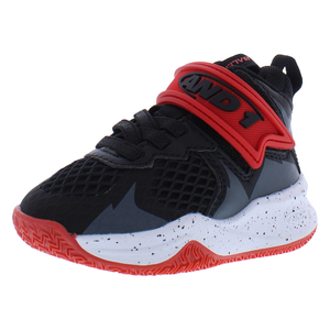 Zapatos AND1 Ballistic PS para Bebés/Niños Pequeños, Talla 10, Color: Negro/Rojo - Product Image 1