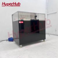 Vitrine réfrigérée pour gâteaux à un seul niveau, usage commercial |   Vitrine réfrigérée de comptoir pour boulangerie avec refroidissement par air |   Vitrine réfrigérée en verre