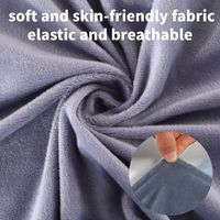Grand coussin en forme de C confortable pour femmes enceintes, housse extérieure en velours de fibre de polyester, design détachable, taille 140x70cm, pour dormir sur le côté
