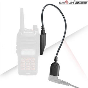 Quanzhou walkie-talkie Baofeng อะแดปเตอร์อินเตอร์คอม UV-XR UV9R BF9700 BF-A58เพื่อแปลงเป็นสายเคเบิลอะแดปเตอร์ปลั๊ก2ขา - Product Image 5