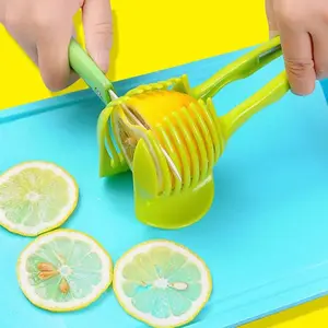 New product ideas 2023 Dropshipping Europe Lemon Clip Slicer Potato Tomato Slicer Onion Vegetable Fruit Cutter