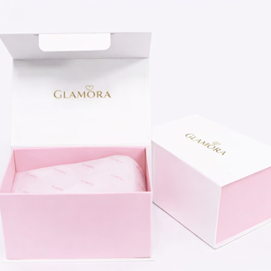 Boîte d'emballage cosmétique personnalisée, boîte cadeau magnétique pour produits de beauté naturels, boîte rose, logo personnalisé, directement de l'usine - Product Image 2