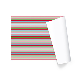 High Quality Coated Paper Colorful Stripes Wrapping Paper for Bouquets Professional Florist Packing Paper Factory - Product Image 2