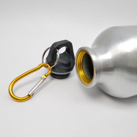 Alibaba — bouteilles d'eau en acier inoxydable pour vélo d'extérieur, nom personnalisé, paroi unique, meilleure vente, 2017