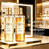 SILU Fragrance Shampoo Kualitas Hotel Aroma Tahan Lama Perawatan Rambut Bebas Sulfat Shampoo Melembapkan untuk Rambut Rusak