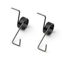 Ressort de torsion en acier au carbone galvanisé, ressort de formage de fil sur mesure, ressort à bouton, ressort pour poubelle, ressort pour balai, ressort pour voiture, ressort pour jouet électrique, ressort médical
