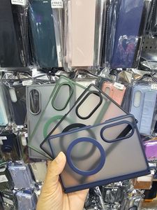 Custodia Opaca Semitrasparente con Pellicola per Samsung Z Fold 8 Ultra, Anello Magnetico Integrato, Anti-Caduta - Product Image 5