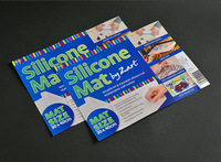 Impression d'affiche promotionnelle commerciale A2 A3 A4 A5 personnalisée/dépliant/dépliant/menu