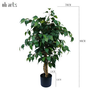 โอ้ อาร์ตส์ แฟคทอรี่ ต้นไม้ประดิษฐ์หลากหลายขนาด ตกแต่งบ้าน ต้นไทรบอนไซ ลดราคา ต้นไทรประดิษฐ์ - Product Image 1