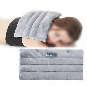 Coussin chauffant micro-ondable Romfox pour soulager la douleur, chaleur humide, crampes, muscles, articulations, dos, nuque, épaules, compresse chaude/froide - Product Image 1