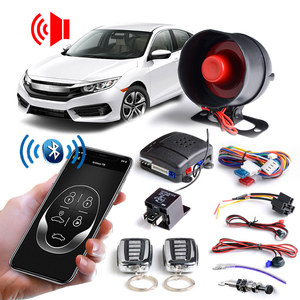 Phổ DC12V xe báo động điện thoại thông minh app điều khiển từ xa Xe hệ thống báo động chống cướp xe báo động Hệ thống an ninh - Product Image 1