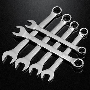 Clé à cliquet double embout réglable en acier au carbone de haute qualité, à double usage (polissage), personnalisable pour le bricolage et l'OEM, Shandong - Product Image 4