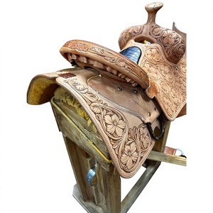 Genuine Buffalo Leather Race Saddle English Style Horse Bridle Accessories Wood Eco-Friendly Long Durable Sustainable SUS304 - Product Image 2