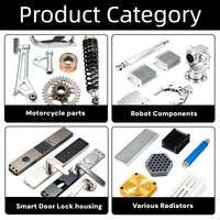 Carcasa de Aluminio Duradera de Alta Precisión Personalizada OEM para Cámara de Seguridad, Diseño Personalizable, Servicios de Mecanizado, ISO9001