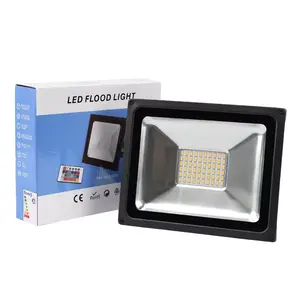 ECOLUMINAL-Projecteurs à LED pour le jardin, étanches, à gradation, 2700K-6500K, 50W-100W, IP65, pour l'extérieur