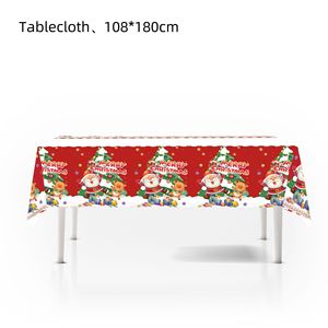 Christmas Cake <b>Topper</b> Santa Claus Snowman Reindeer <b>Tree</b> Decorations Cartoon Style 1Pcs Party Tableware - Product Image 2