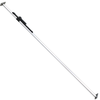 Barre de fixation de cargaison logistique à cliquet en aluminium télescopique avec poignée à cliquet