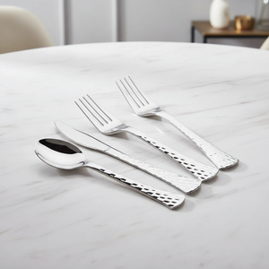 Ensemble <span class=keywords><strong>de</strong></span> vaisselle jetable élégant en <span class=keywords><strong>plastique</strong></span> avec <span class=keywords><strong>couverts</strong></span> argentés <span class=keywords><strong>pour</strong></span> mariages et fêtes, en PS robuste, qualité alimentaire - Product Image 2