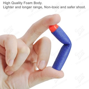Ggntkids Medio estándar Longitud estándar 200 Paquete de recarga de dardos Blasters compatibles Juguetes al aire libre Dardos de espuma de bala - Product Image 4