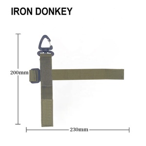 IRONDONKEY Camping Hebilla colgante Mochila táctica al aire libre Hebilla Llavero Hebilla de ahorro multifuncional - Product Image 3