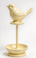 Nouvelle boîte à bijoux mangeoire à oiseaux spéciale rose bleu noir jaune, décoration de table de chevet, jardin, balcon, design oiseau mignon en résine