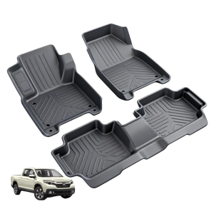 Sports Floor Mats Car Carpet 3D Tpe Rubber Foot Carpet Car Floor Mat Supplier Custom All Weather Car Mat for Honda Pilot <strong>2023</strong> - Product Image 1