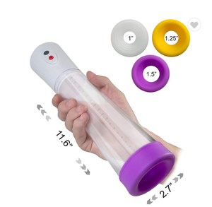 Venta caliente Vibrador Vacío Automático Sexo masculino Productos para adultos Bomba Ampliadora Anillos extensores para la ampliación - Product Image 5