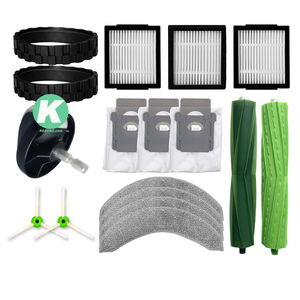 Repuestos/Accesorios para Aspiradora Robótica Irobots Roombas Combo <span class=keywords><strong>J7</strong></span>/<span class=keywords><strong>J7</strong></span>+: Mopa, Cepillo Principal, Cepillo Lateral, Filtro, Ruedas Universales - Product Image 1