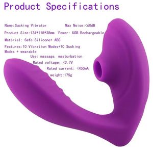 <span class=keywords><strong>Meilleur</strong></span> stimulateur clitoridien point G à double tête pour les femmes Vibrateur suceur de mamelon 2 en 1 Masturbateur féminin avec vibrateurs vaginaux - Product Image 3