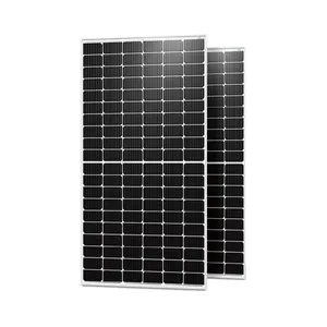 थोक 370W 380W फोटोवोल्टिक सौर पैनल काले मोनो सौर पैनल 120 कोशिकाओं