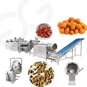 Machine de torréfaction automatique de graines de tournesol melon de torréfaction d'arachide rôtie d'arachide rôtie d'usine de casse-croûte