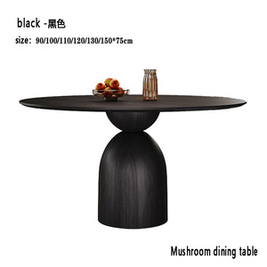 Modhomi Vòng Gỗ Ăn Đặt Chất Lượng Cao Bàn Ăn Nhà Bếp Hiện Đại Đồ Nội Thất Nhà Hàng Có Thể Đặt Chồng Lưu Trữ Bắc Âu Thiết Kế - Product Image 5