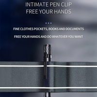 Lampe torche stylo en alliage d'aluminium personnalisable avec zoom et mise au point réglables, rechargeable USB-C, LED étanche, torche de poche pour infirmières