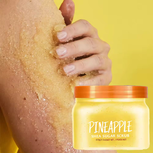 Gommage au sucre et au sel, exfoliant doux et non irritant, hydratant au sucre, parfum délicat, adoucissant pour peaux sèches et rugueuses (peau de poulet), sel de bain. - Product Image 2