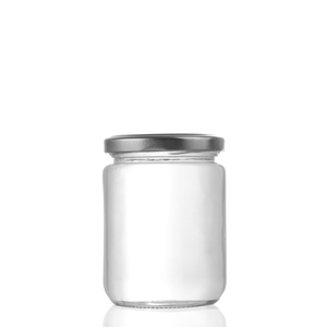 Glass Jam Honey Packaging <strong>100ml</strong> 150ml 195ml 240ml 350ml 500ml 1L Hot Sauce <strong>Bottles</strong> With Metal Screw Lids Glass Food Jar