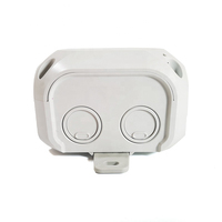 Boîtier de projet électronique étanche à la poussière et à l'eau IP68 en plastique ABS PC, boîte de jonction, norme IEC 060439-1, distribution d'alimentation