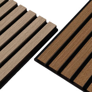 Meilleure vente panneau mural acoustique en <span class=keywords><strong>ardoise</strong></span> <span class=keywords><strong>feutre</strong></span> fibre de polyester placage de bois insonorisé pour la décoration intérieure du salon ou de l'hôtel - Product Image 1