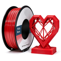 Filamen PLA HAOXI 3D BASIC Stok Tersedia Pengiriman Cepat Harga Terjangkau Bahan Habis Pakai untuk Desain 3D Amatir Pabrik OEM