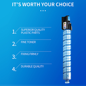 YuZhiQi Toner Cartridge Compatible RICOH MP C4503 C4504 C5503 C5504 C6003 C6004 MPC6003 MPC5503 12 Months Warranty 5% Coverage - Product Image 5