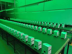 DMX Wireless up Light 6pcs RGBWA+UV 6in1 Battery Powered Uplights LED Par Light for Stage Light - Product Image 3