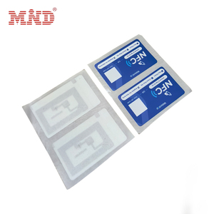 Kostenlose Muster 40*25mm NFC NTAG213 Chip Wasserdichter Klebe-NFC-Tag Smart Label Aufkleber 13,56MHz Programmierbarer NFC-Aufkleber Inlay - Product Image 3