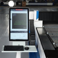 Machine de découpe laser à fibre CNC haute performance avec système de contrôle Cypcut, découpeuse de plaques métalliques de haute précision, automatique à refroidissement par eau