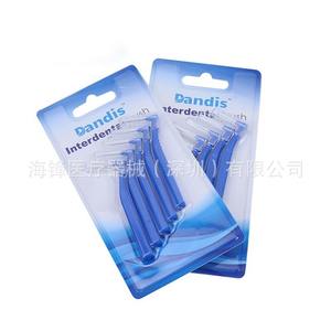 Brosses interdentaires médicalisées Hai Feng en forme de L, 5 pièces, pour nettoyage orthodontique, usage adulte, jetables - Product Image 5