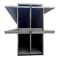 Poutres en acier au carbone laminées à chaud W16X26 W18X35 W21X44, colonnes structurelles, service de soudage, pliage et découpe