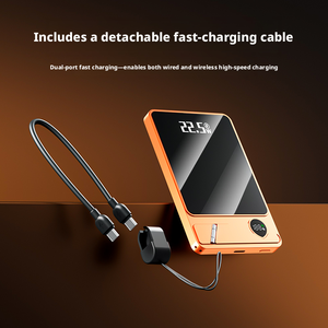 <span class=keywords><strong>Batterie</strong></span> <span class=keywords><strong>externe</strong></span> magnétique sans fil ultra-compacte 5000 mAh <span class=keywords><strong>la</strong></span> <span class=keywords><strong>plus</strong></span> petite et <span class=keywords><strong>la</strong></span> <span class=keywords><strong>plus</strong></span> légère à charge rapide 2026 - Product Image 4