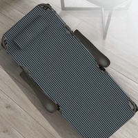 Chaise de salon en tissu Oxford pliable réglable en acier à double usage, lit pliable avec coussin doux