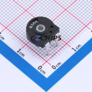 Résistance réglable / Potentiomètre PT10-M-V-105(1M) (Résistance : 1 mOhm) (Précision : 20%) (Puissance : 150 mW) - Product Image 1