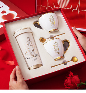 Cadeau de festival, tasse isotherme haut de gamme et pratique avec poignée, cadeau d'anniversaire pour filles <span class=keywords><strong>à</strong></span> offrir aux amies et aux petites amies - Product Image 1