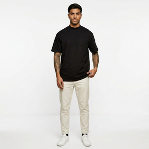 Vente en gros T-shirt 100% coton de haute qualité personnalisé pour hommes en vrac Impression de votre marque T-shirt pour hommes - Product Image 1