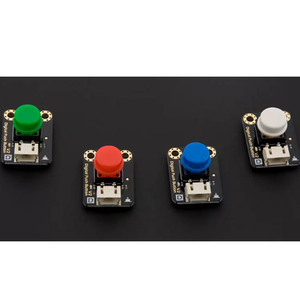 DFRobot Compatible con Arduino, Módulo <span class=keywords><strong>de</strong></span> Botón <span class=keywords><strong>Digital</strong></span> Grande, Color <span class=keywords><strong>de</strong></span> Botón Aleatorio, Buena Sensación al Tacto - Product Image 5